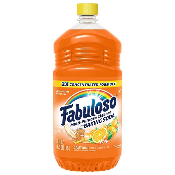 Fabuloso 2X, Orange with Baking Soda Scent